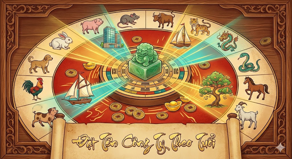 ĐẶT TÊN CÔNG TY THEO TUỔI - THEO PHONG THỦY - THEO NĂM SINH