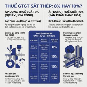 3 Trường Hợp Gia Công Sắt Thép Có Được Giảm Thuế GTGT Không