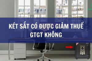 két sắt có được giảm thuế gtgt không
