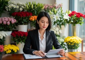 Bán hoa tươi thuế suất bao nhiêu