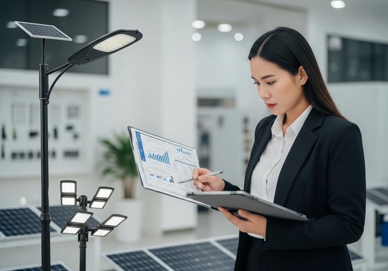 đèn năng lượng mặt trời thuế suất bao nhiêu