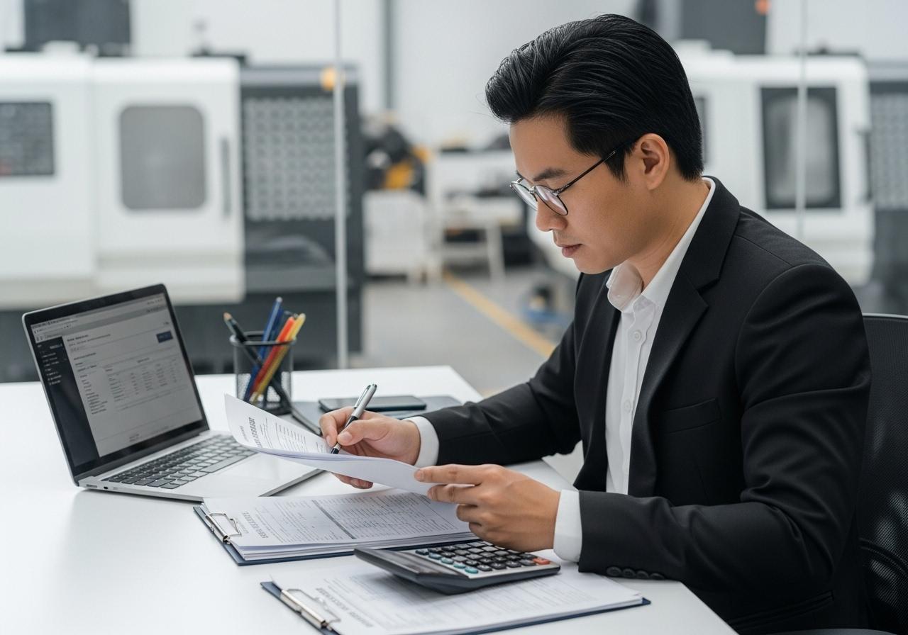 gia công cnc thuế suất bao nhiêu