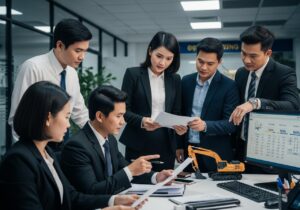 máy đào bánh xích thuế suất bao nhiêu