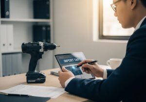 máy khoan pin thuế suất bao nhiêu