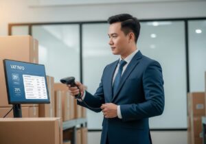 máy quét mã vạch thuế suất bao nhiêu