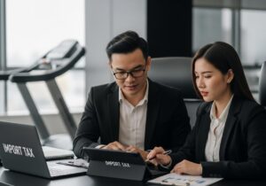 máy tập gym thuế suất bao nhiêu