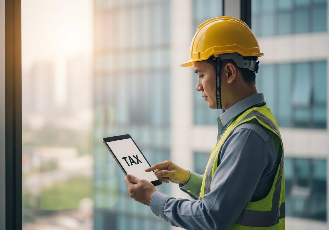 nhân công xây dựng thuế suất bao nhiêu