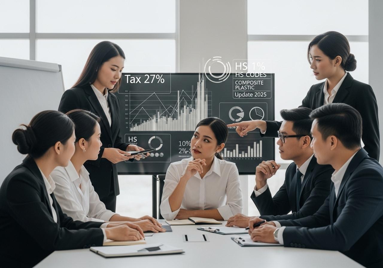 nhựa composite thuế suất bao nhiêu