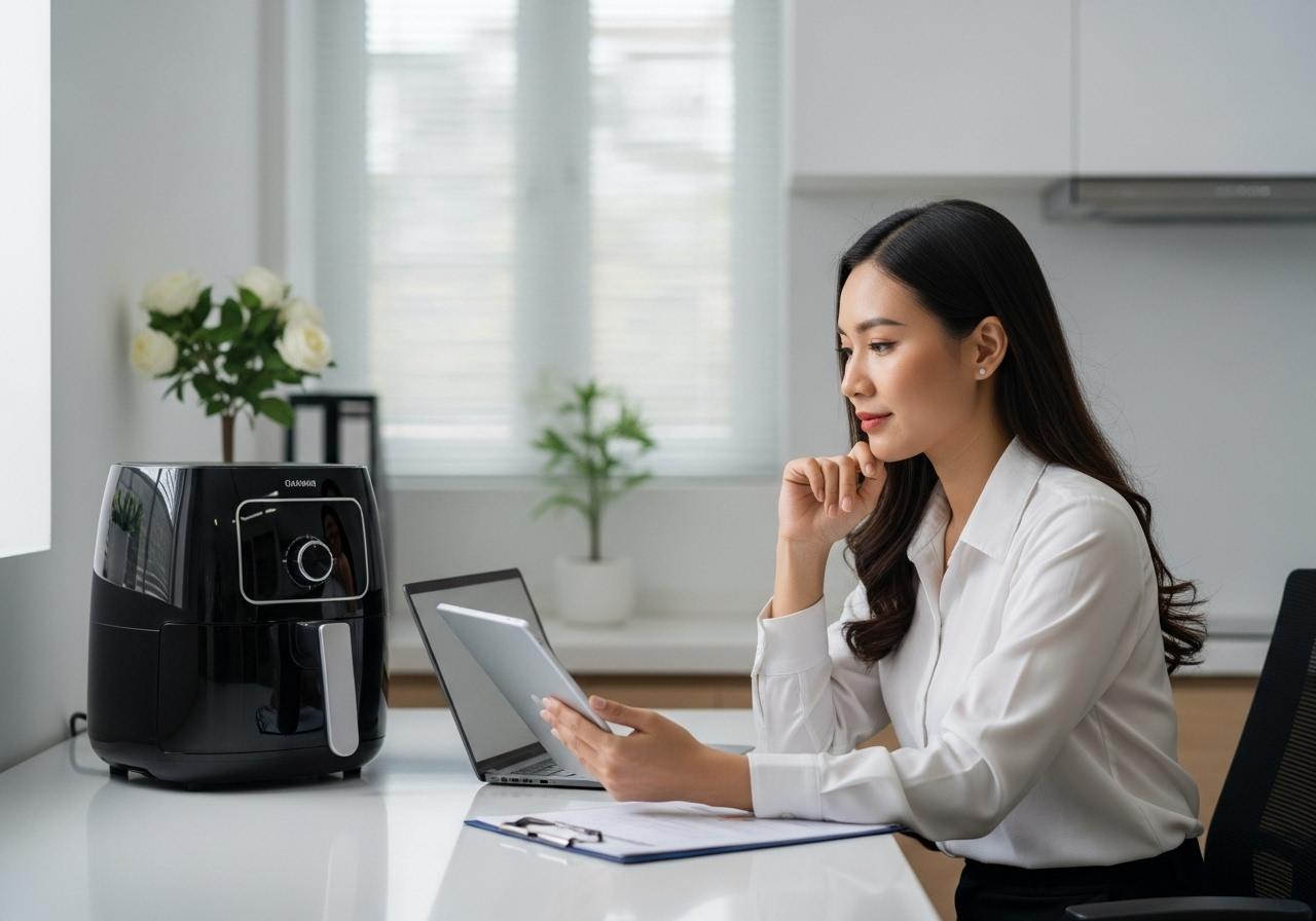 nồi chiên không dầu chịu thuế suất bao nhiêu