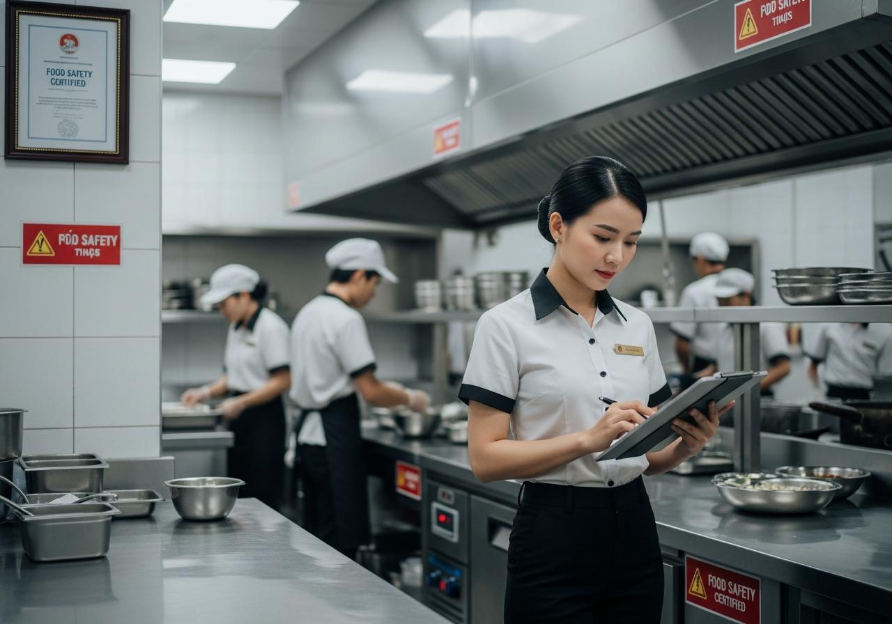 Hướng Dẫn Thủ Tục Xin Cấp Giấy Phép ATVSTP Nhanh Chóng và Đúng Pháp Luật