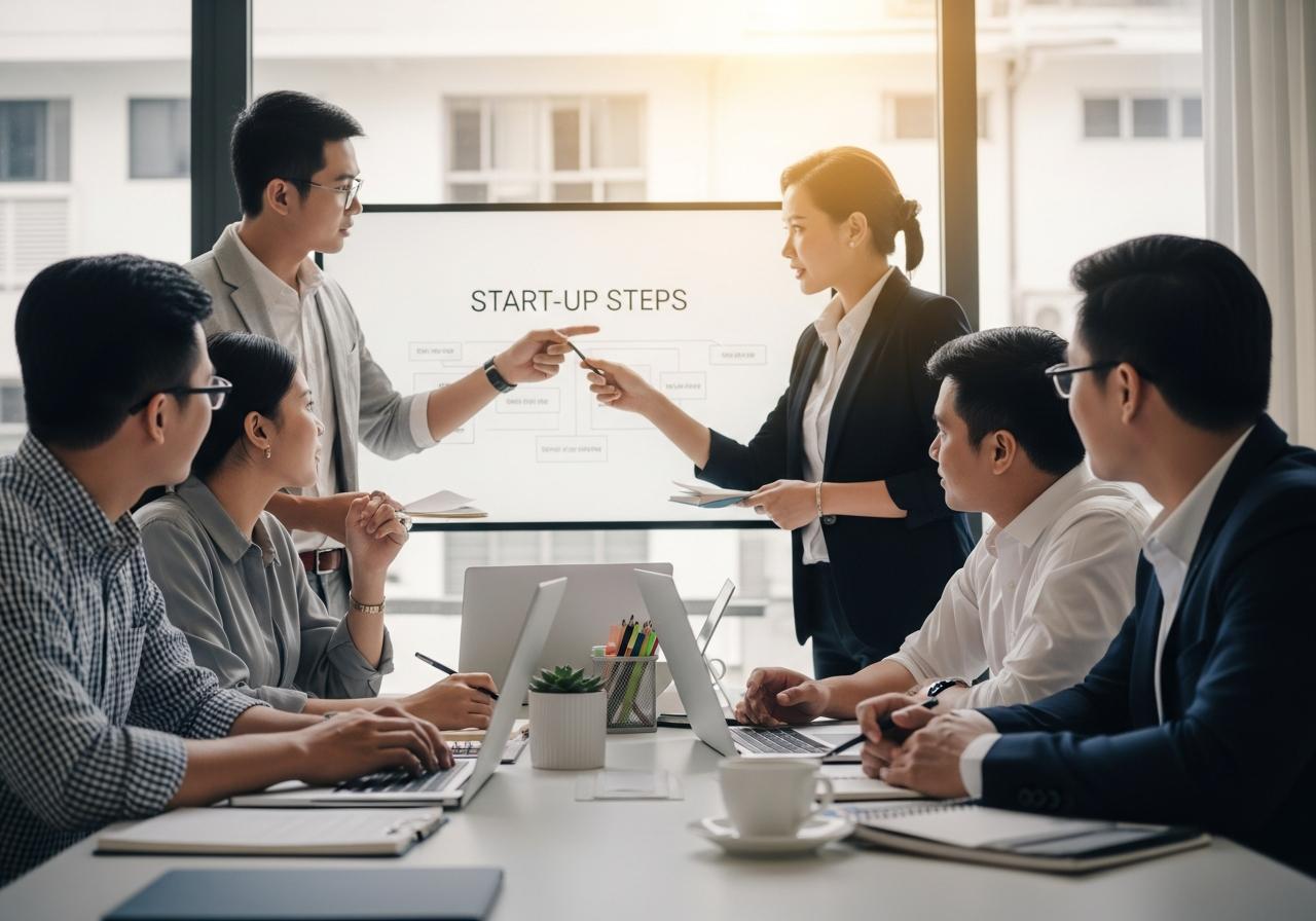 cách thành lập công ty