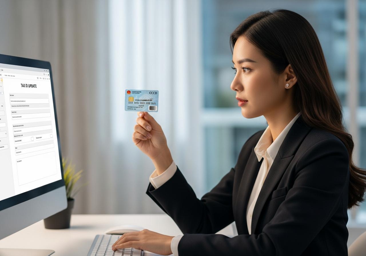 cập nhật mã số thuế cá nhân