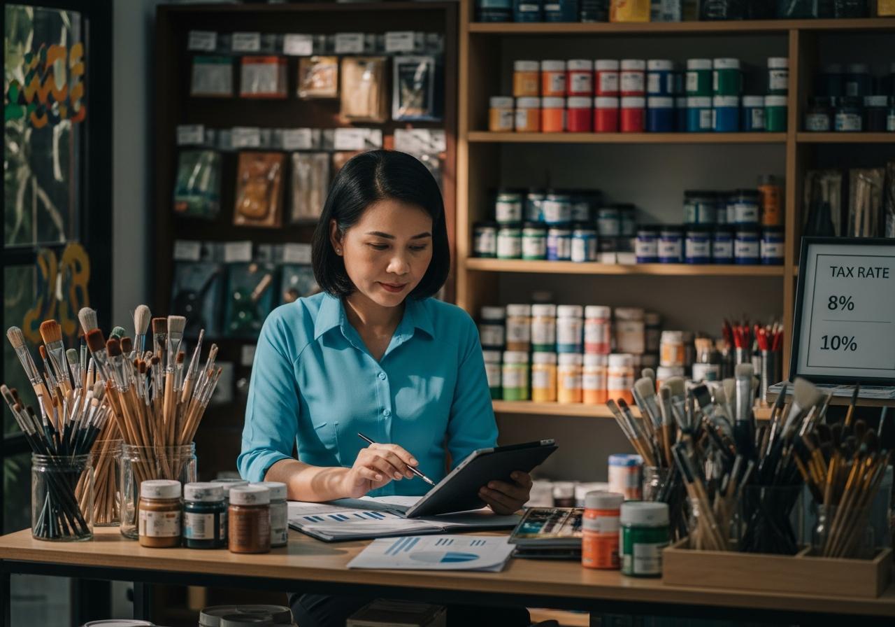 cọ sơn thuế suất bao nhiêu