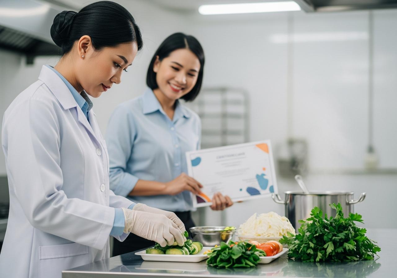 giấy chứng nhận an toàn thực phẩm