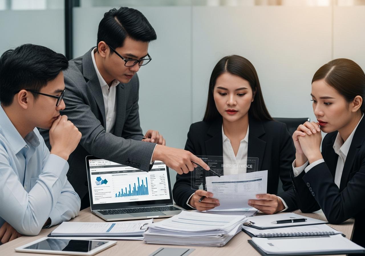 Nhóm 2: Các lỗi về quản lý, sử dụng và báo cáo hóa đơn