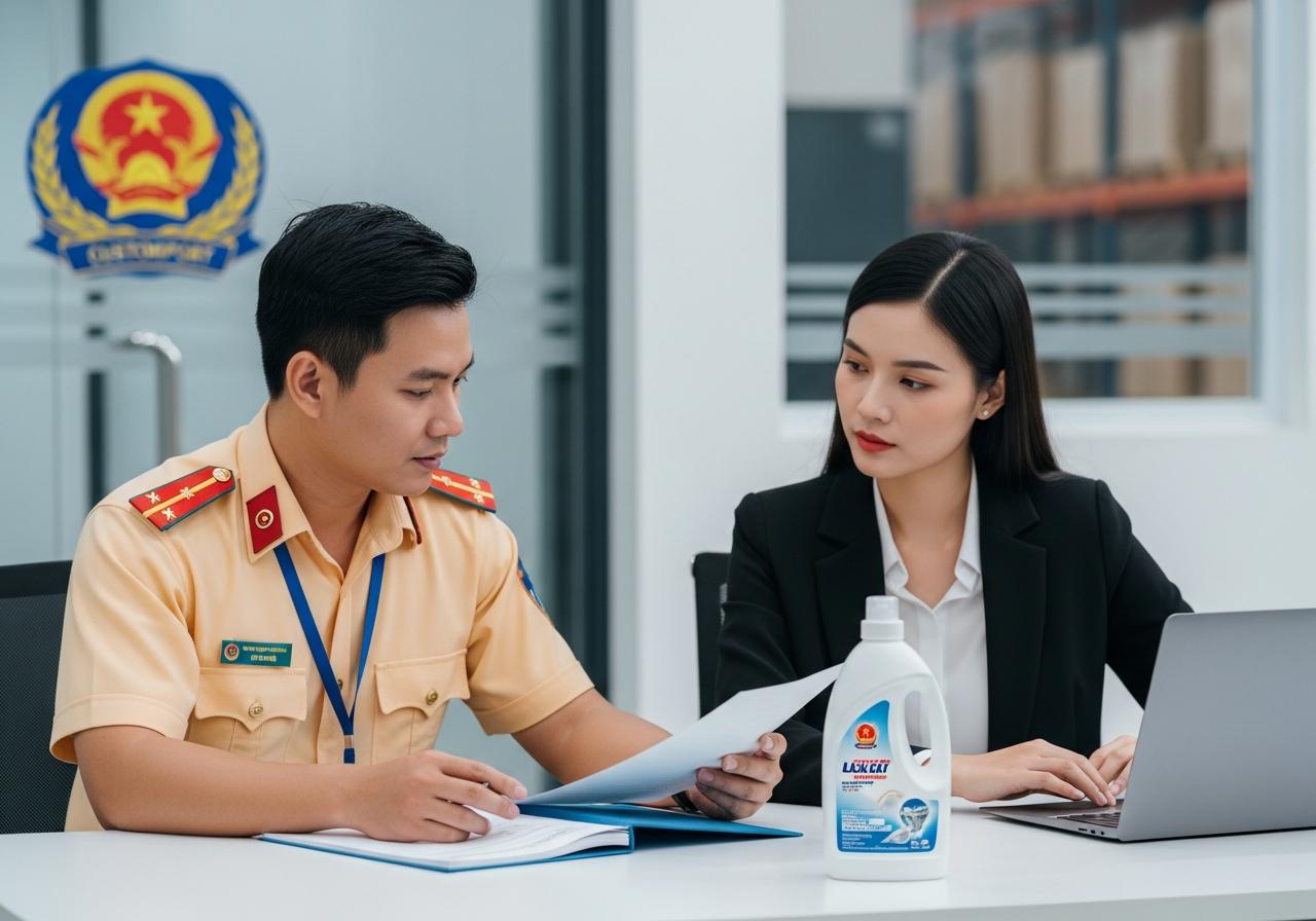 nước lau sàn thuế suất bao nhiêu