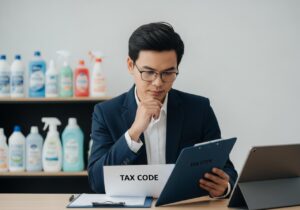 nước tẩy rửa thuế suất bao nhiêu