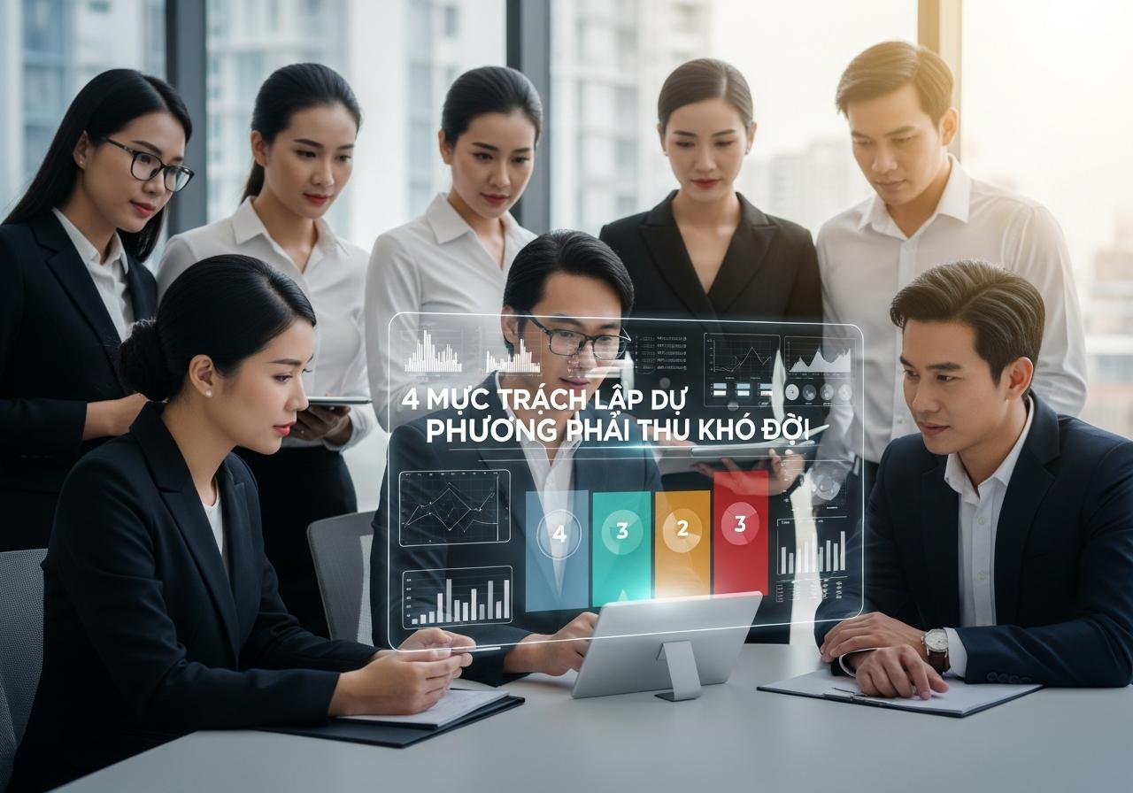 4 Mức trích lập dự phòng phải thu khó đòi doanh nghiệp cần nắm rõ