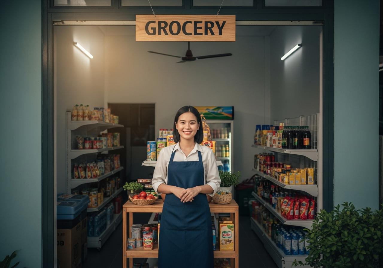 kinh doanh tạp hóa