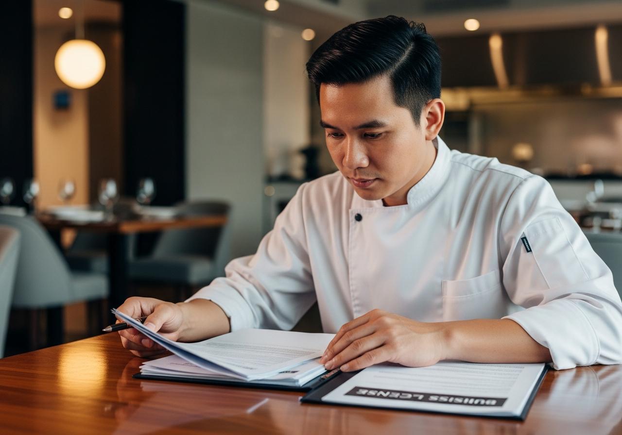 Các giấy phép bắt buộc phải có khi kinh doanh dịch vụ ăn uống