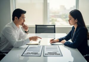 so sánh công ty tnhh 1 thành viên và doanh nghiệp tư nhân