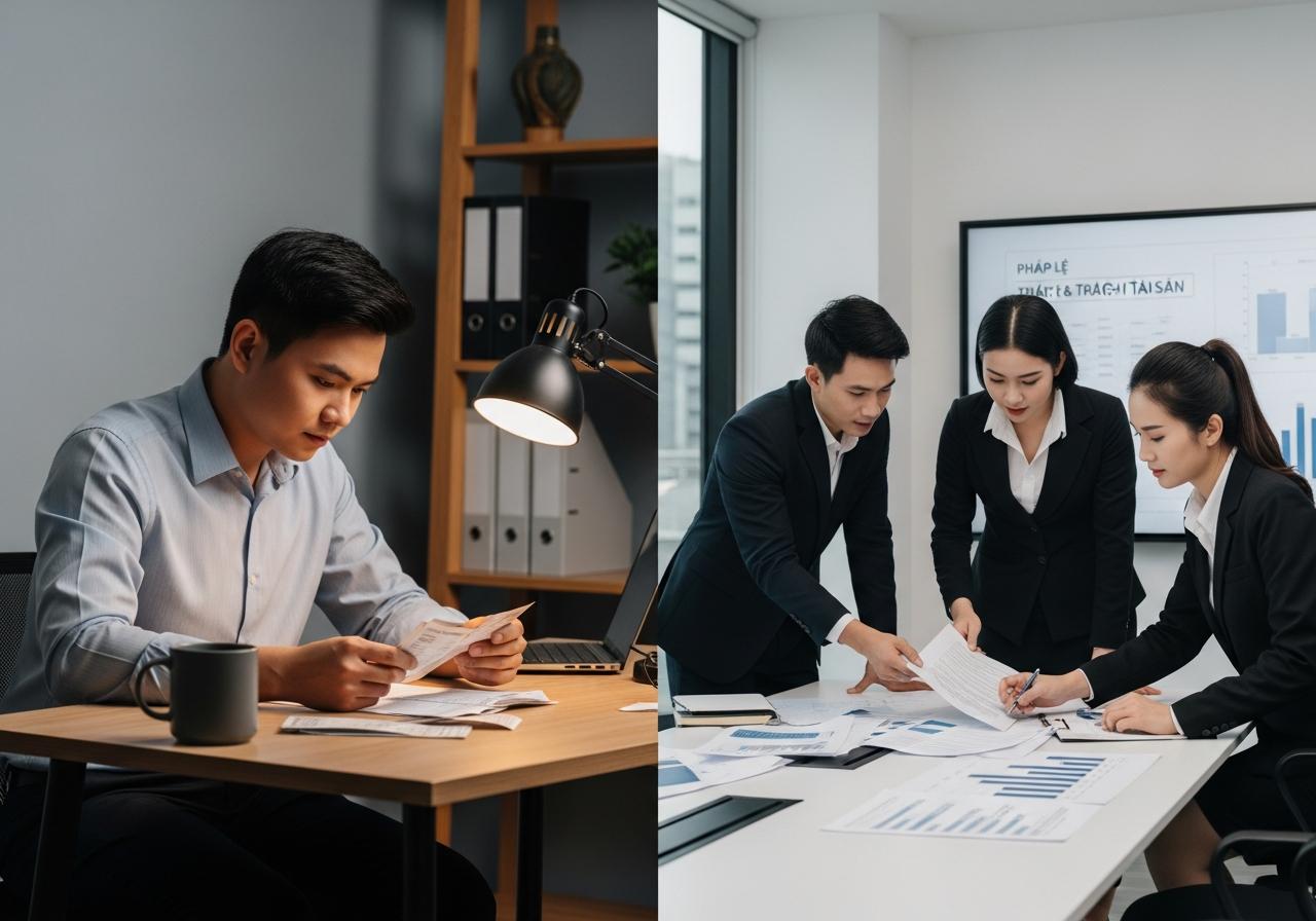 Phân tích sâu 2 khác biệt cốt lõi về Pháp lý & Trách nhiệm tài sản