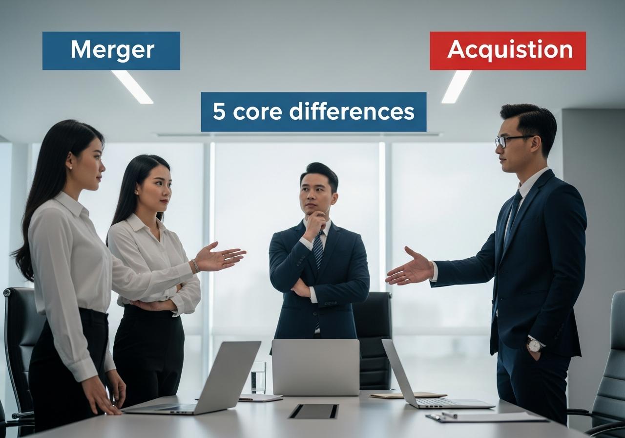 So Sánh Hợp Nhất Và Sáp Nhập Doanh Nghiệp