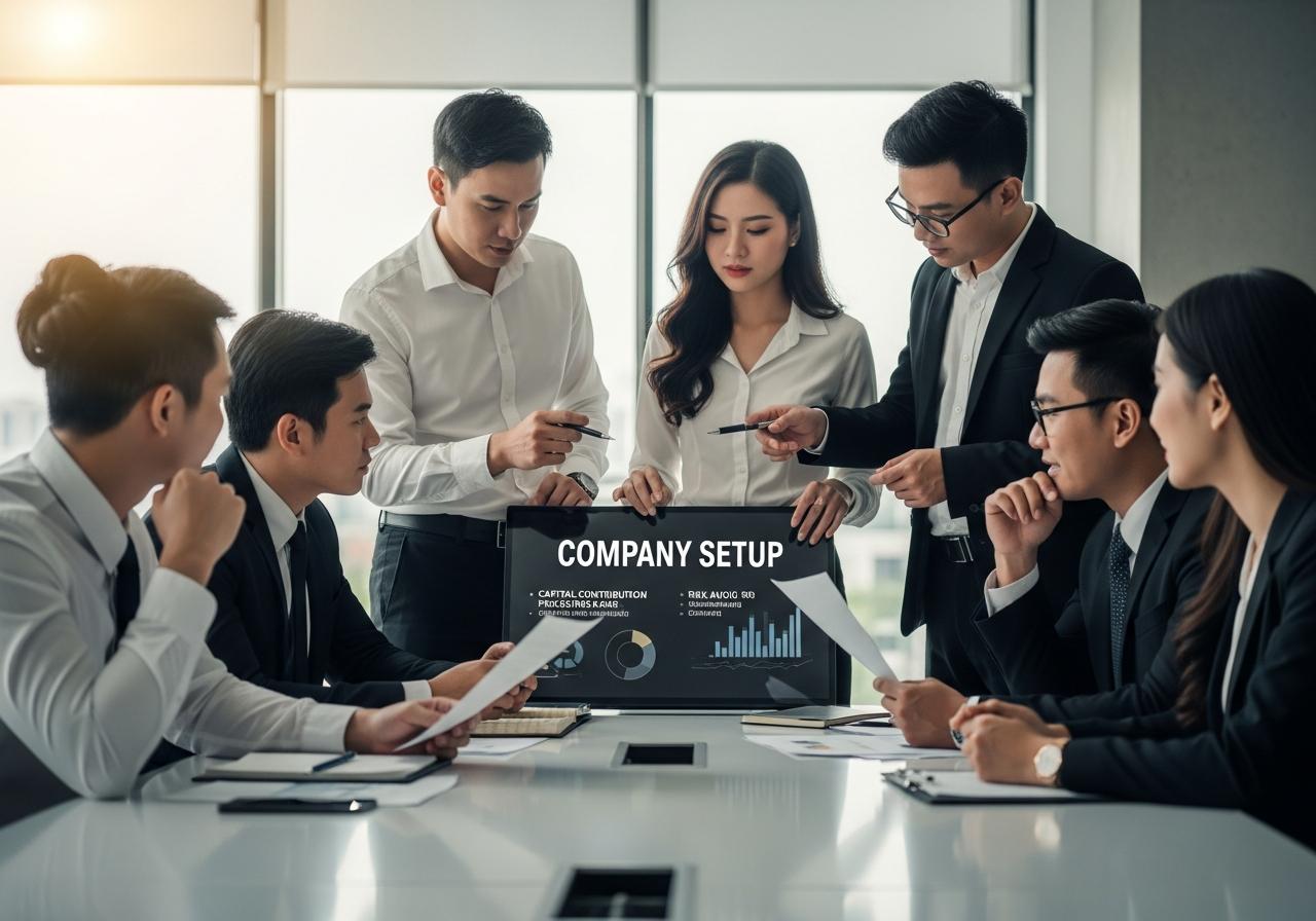 THỦ TỤC GÓP VỐN THÀNH LẬP CÔNG TY TNHH