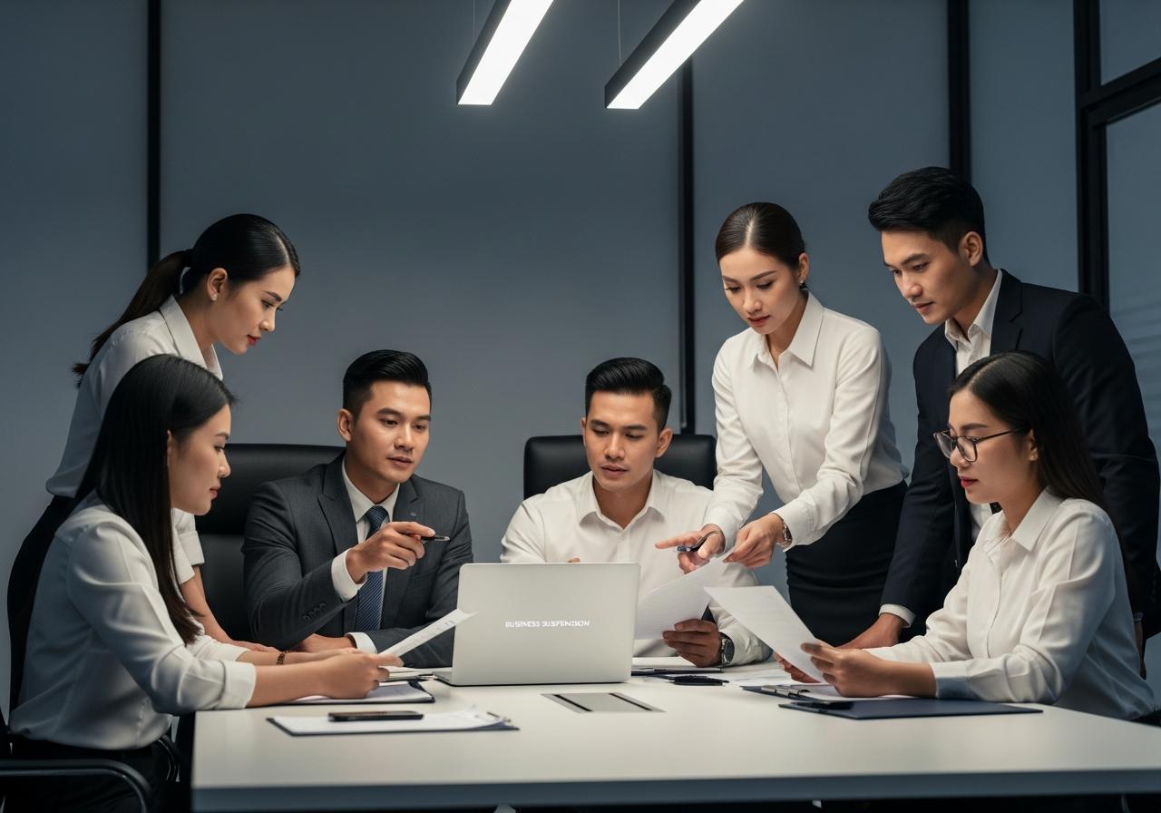 thủ tục tạm ngừng kinh doanh