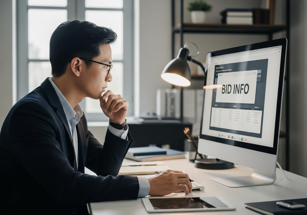 tra cứu thông tin đấu thầu