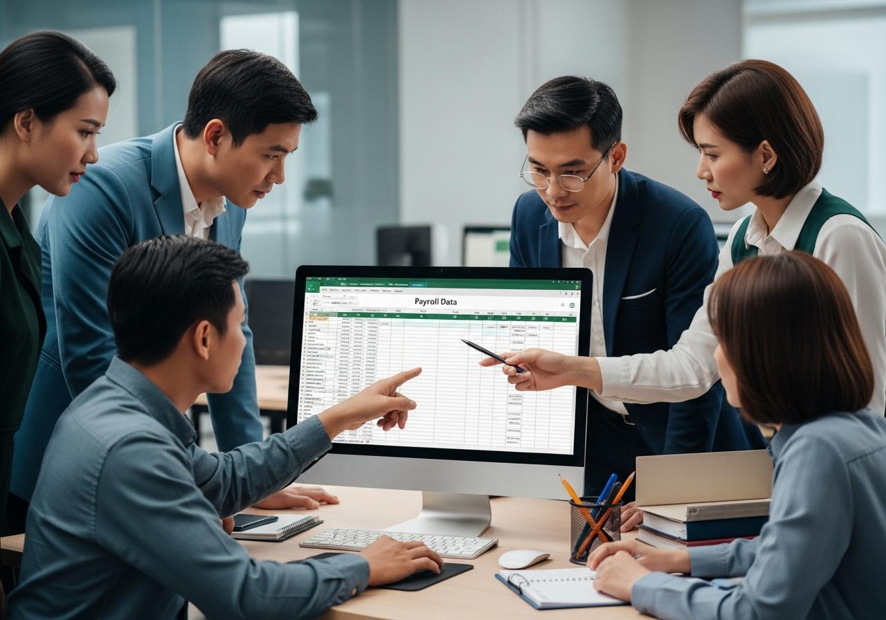 bảng thanh toán tiền lương