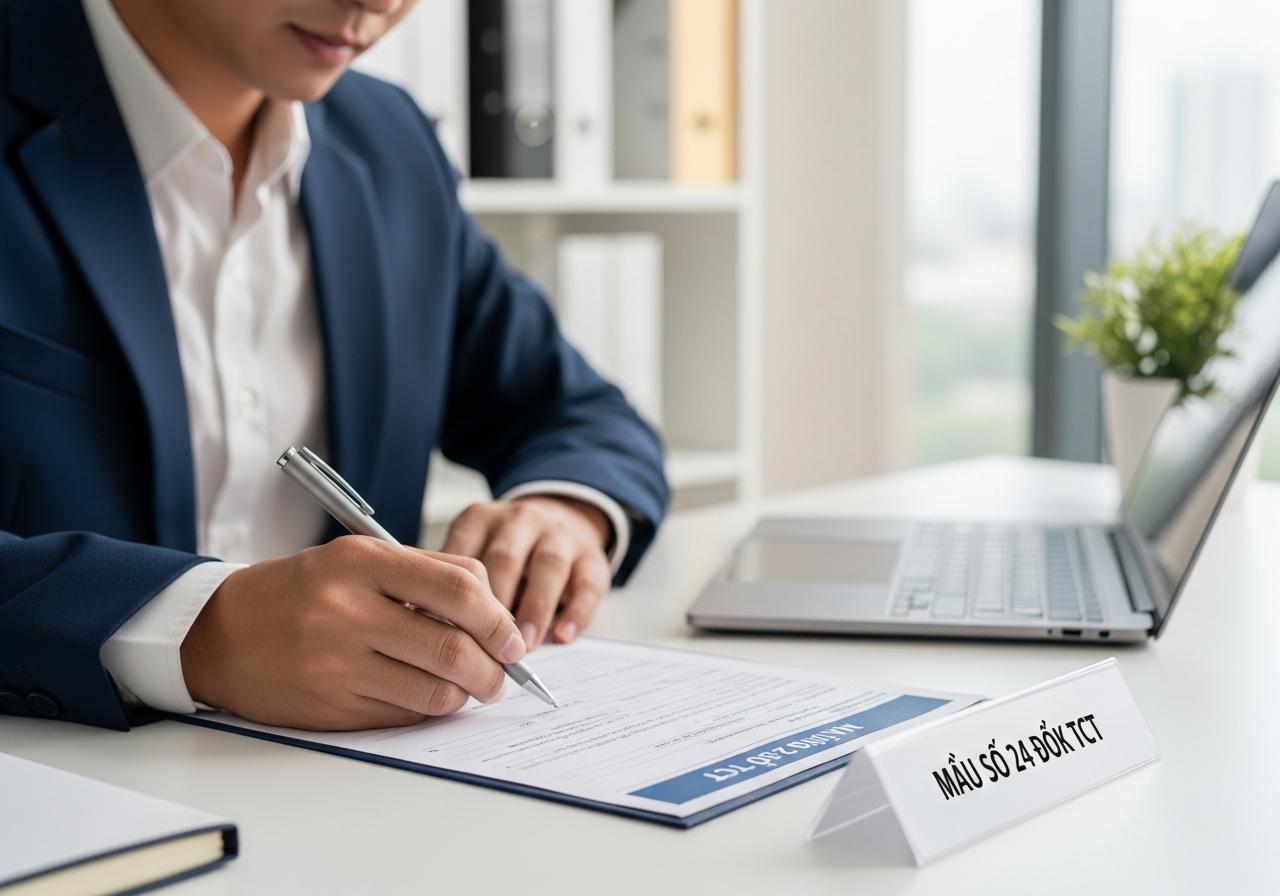 mẫu số 24 đk tct