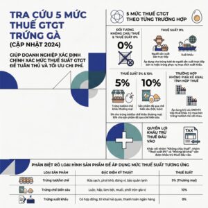 5 Mức Thuế GTGT Trứng Gà