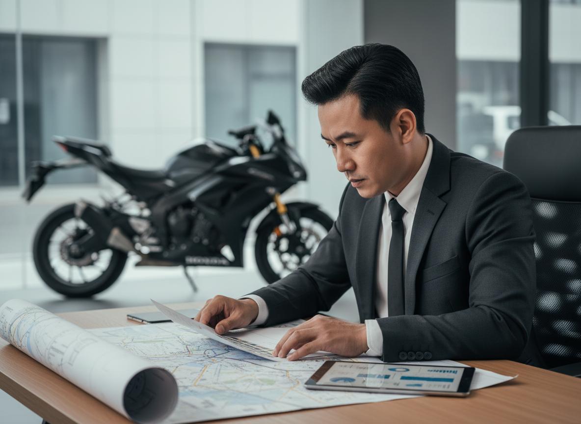 Lộ trình chi tiết và hồ sơ cần chuẩn bị để đăng ký HEAD Honda