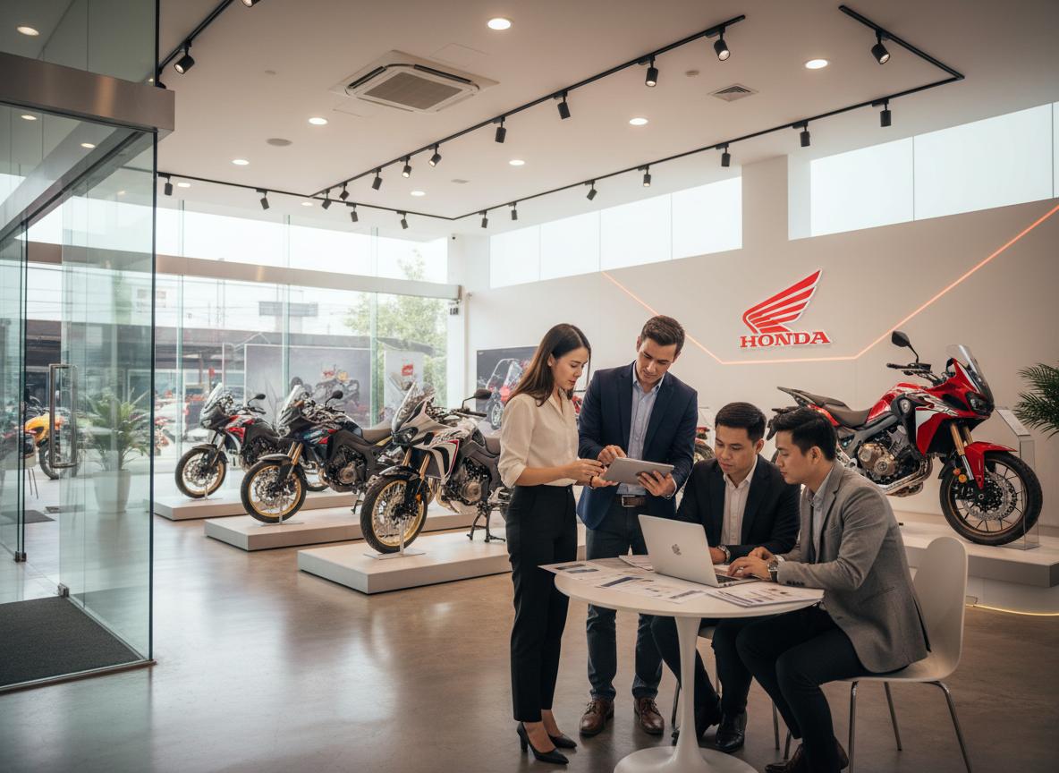 điều kiện mở đại lý xe máy honda