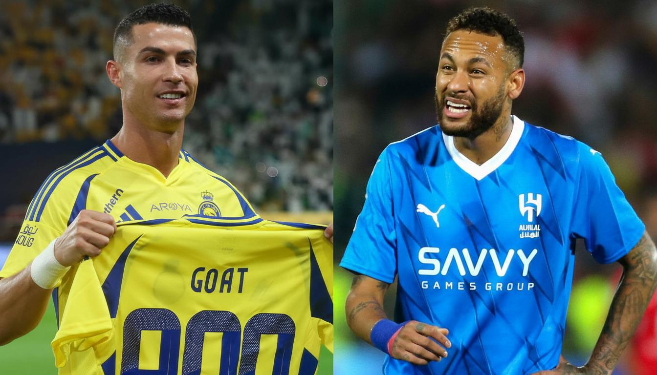 ronaldo đối đầu neymar