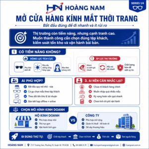 Mở cửa hàng kính mắt thời trang có tiềm năng không