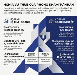 Phòng khám tư nhân có phải nộp thuế không