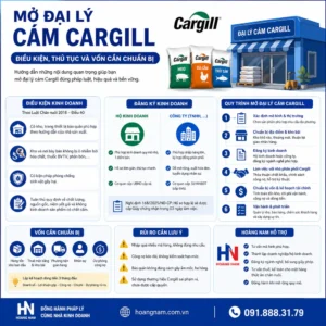 Mở đại lý cám Cargill: điều kiện, thủ tục và vốn cần chuẩn bị
