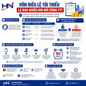 Vốn điều lệ tối thiểu là bao nhiêu khi mở công ty